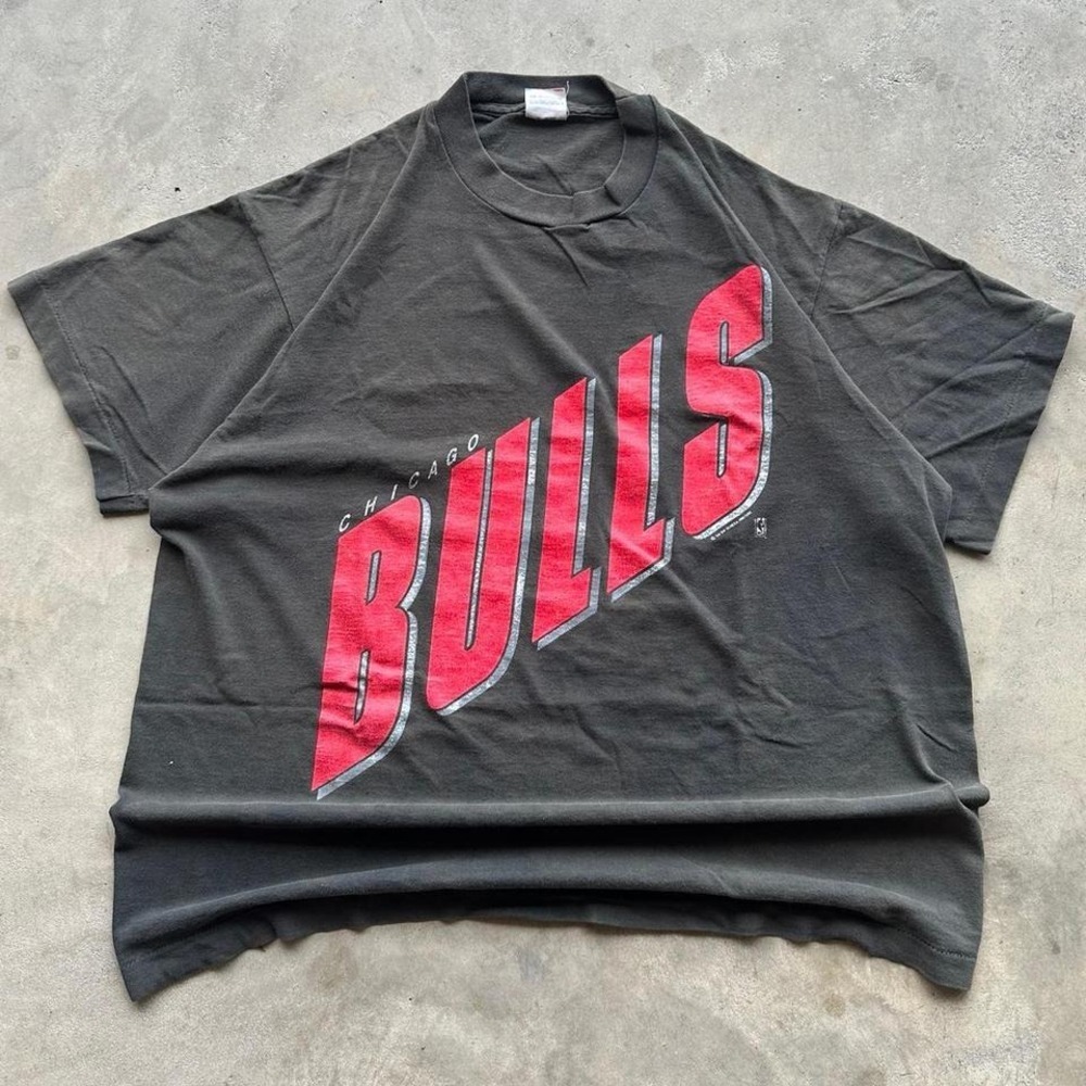 Chicago Bulls 90s Vintage T shirt Single stitch Size XL